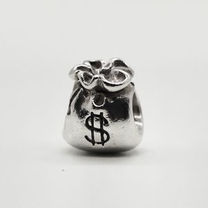 Pandora Sterling Silver Money Bags Charm. #790332